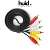 Dây Cáp AV RCA 3 Đầu Hoa Sen Đực 1.5m - Độ Dài Lên Đến 1.5m, Giá Chỉ 25.000 VND 2