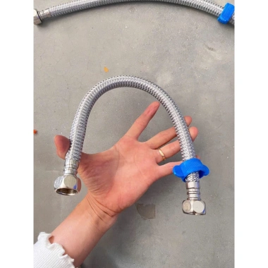 Dây cấp Bản To ốc đồng 40-60cm dùng cho vòi rửa bát, chậu rửa mặt, bồn cầu - giá 40.000đ 2
