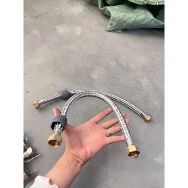 Dây cấp Bản To ốc đồng 40-60cm dùng cho vòi rửa bát, chậu rửa mặt, bồn cầu - giá 40.000đ 4