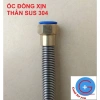 Dây cấp bình nóng lạnh lò xo Ốc đồng, thân inox 304 40‑60 cm - Bền, giá 50.000₫ 6