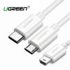 Dây cáp chuyển đổi Type-C sang Micro USB & Mini 1.5m 2A cho điện thoại, máy tính - 103.400₫ 7
