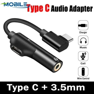 Dây Cáp Chuyển Đổi USB-C sang 3.5mm Tai Nghe, Giá 43.010 VND, Truyền Tín Hiệu Nhanh, Không Trễ Lag