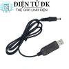 Dây cáp chuyển USB 5V sang 9V/12V cho modem WiFi, đầu 2.1×5.5mm, giá 12.000đ 6