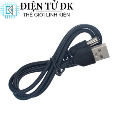 Dây cáp chuyển USB 5V sang 9V/12V cho modem WiFi, đầu 2.1×5.5mm, giá 12.000đ