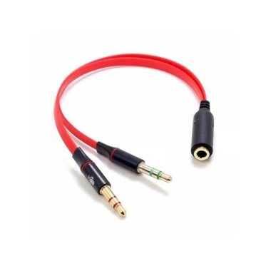 Dây Cáp Gộp 2 Cổng 3.5mm Audio và Mic - Jack Chia Tai Nghe, Giá Ưu Đãi 28.000đ 2