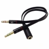 Dây Cáp Gộp 2 Cổng 3.5mm Audio và Mic - Jack Chia Tai Nghe, Giá Ưu Đãi 28.000đ 3