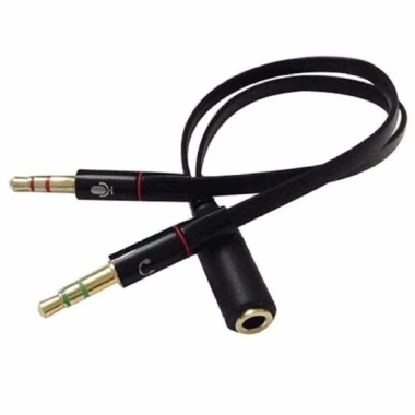 Dây Cáp Gộp 2 Cổng 3.5mm Audio và Mic - Jack Chia Tai Nghe, Giá Ưu Đãi 28.000đ 3