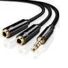 Dây Cáp Gộp 2 Cổng 3.5mm Audio và Mic - Jack Chia Tai Nghe, Giá Ưu Đãi 28.000đ 4