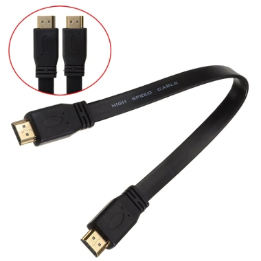 Dây Cáp HDMI 2.0 30cm 4K 60Hz Full HD - Giá 39.000₫, hỗ trợ HDTV, PS3, máy tính