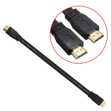 Dây Cáp HDMI 2.0 30cm 4K 60Hz Full HD - Giá 39.000₫, hỗ trợ HDTV, PS3, máy tính