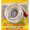 Dây Cáp Loa Jack 3.5mm 2 Đầu RAC Hoa Sen - Chống Nhiễu Cao Cấp, Giá 18.000 VND