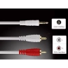 Dây Cáp Loa Jack 3.5mm 2 Đầu RAC Hoa Sen - Chống Nhiễu Cao Cấp, Giá 18.000 VND 3