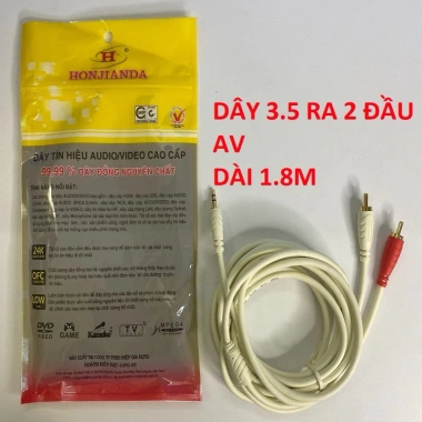 Dây Cáp Loa Jack 3.5mm 2 Đầu RAC Hoa Sen - Chống Nhiễu Cao Cấp, Giá 18.000 VND 7 Dây Cáp Loa Jack 3.5mm 2 Đầu RAC Hoa Sen - Chống Nhiễu Cao Cấp, Giá 18.000 VND 7