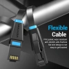 Dây Cáp Mạng Cat6 1.000Mbps Gigabit Lan RJ45 cho Laptop PS4 - Tốc Độ Cao, Giá 20.707₫ 3