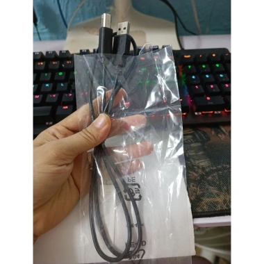 Dây cáp máy in USB 2.0 đen ECOBA 1-5m, chống nhiễu, kết nối laptop, chỉ 17.000đ