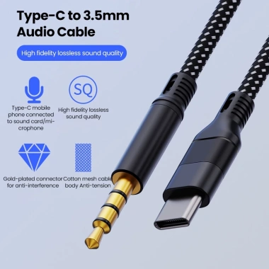 Dây Cáp Micro 3.5 aux Chuyên Dụng cho Điện Thoại & Máy Ghi Âm - 61.445 VND
