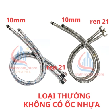 Dây cấp nước 50/60cm inox nóng lạnh, ống dẫn bồn rửa mặt & vòi rửa chén, chỉ 44.940₫ 7 Dây cấp nước 50/60cm inox nóng lạnh, ống dẫn bồn rửa mặt & vòi rửa chén, chỉ 44.940₫ 7