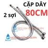 Dây cấp nước 50/60cm inox nóng lạnh, ống dẫn bồn rửa mặt & vòi rửa chén, chỉ 44.940₫ 10