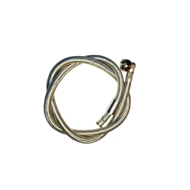 Dây cấp nước inox 304 50‑120cm, sợi bện chịu áp, chịu nhiệt, đầu ốc co 90° - Giá chỉ 89.254₫