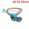 Dây cấp nước lạnh inox 304 cho vòi rửa chén, lavabo và bồn cầu - đa cỡ, giá 53.000 VND