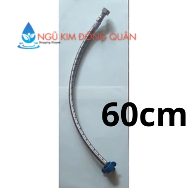 Dây cấp nước lạnh inox 304 cho vòi rửa chén, lavabo và bồn cầu - đa cỡ, giá 53.000 VND 3
