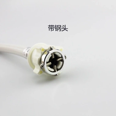 Dây cấp nước máy giặt lồng ngang và đứng 1.5m màu trắng - Có Video - QM016