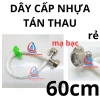 Dây cấp nước nhựa Tán Thau trắng vàng chịu áp lực cao - đa kích thước 40cm‑200cm, giá ưu đãi 22.470 VND 6