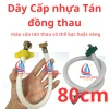 Dây cấp nước nhựa Tán Thau trắng vàng chịu áp lực cao - đa kích thước 40cm‑200cm, giá ưu đãi 22.470 VND 12