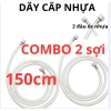 Dây cấp nước nhựa Tán Thau trắng vàng chịu áp lực cao - đa kích thước 40cm‑200cm, giá ưu đãi 22.470 VND 16