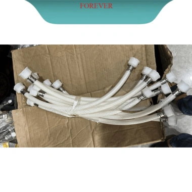 Dây cấp nước nhựa trắng 40cm - Lắp bình nóng lạnh, bệt chậu, vòi bếp, Giá 18.999 VND