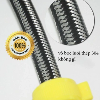 Dây cấp nước nóng lạnh SUS304 - Chống gỉ, chịu nhiệt cao, giá chỉ 20.000đ