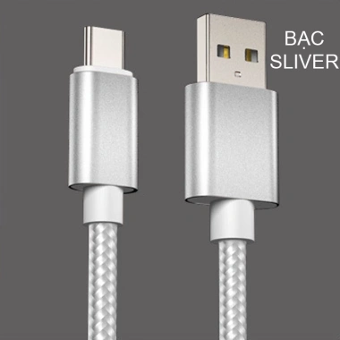 Dây cáp sạc điện thoại 1m SP dù, không nóng, tương thích Bluetooth, pin dự phòng - 19.699 VND
