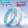 Dây cáp sạc nhanh 60W PD dệt bện KUULAA Type C‑C, tương thích iPhone, Huawei, Xiaomi, Samsung, OPPO, Vivo giá 40.799 VND