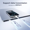 Dây cáp sạc nhanh 60W PD dệt bện KUULAA Type C‑C, tương thích iPhone, Huawei, Xiaomi, Samsung, OPPO, Vivo giá 40.799 VND 7