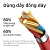 Dây cáp sạc nhanh 65W TYPE-C cho OPPO IP15/16 Vivo Xiaomi Samsung - Giá 79.000₫ 4