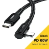 Dây cáp sạc nhanh ESSAGER 60W/100W USB-C sang USB-C QC4.0 PD30W, phù hợp Xiaomi 10 Pro & Huawei, giá 72.700 VND 9
