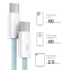 Dây cáp sạc nhanh PD Baseus 100W từ Type-C sang Type-C, tương thích MacBook Pro, iPad, Xiaomi, Samsung - chỉ 93.333₫ 5