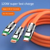 Dây Cáp Sạc Nhanh Siêu Bền Chống Đứt Đầu Micro USB, Type C và I/O/S Silicon Giá 24.000₫ 4