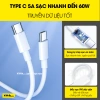 Dây Cáp Sạc Nhanh Type C 60W Đa Năng VuaAuto - Bảo Hành 1 Đổi 1, Giá Chỉ 45.000₫ 2