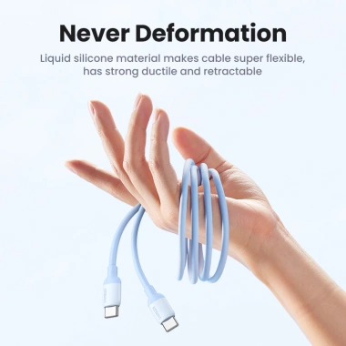 Dây cáp sạc nhanh UGREEN 60W Type-C QC3.0/4.0 FCP - Cho MacBook Pro, Samsung S22/S23, iPhone 15 - 60.090₫ 6