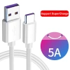 Dây Cáp Sạc Nhanh USB 3.1 Type-C 5A 1m cho Huawei P30 P20 Mate 30 20 Pro 31.900 VND