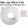 Dây cáp sạc TypeC + Micro USB 1‑14m cho Camera, Webcam – Sạc ổn định, 22.630₫ 10