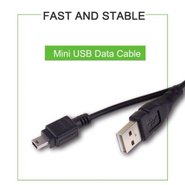 Dây cáp sạc USB mini Type A 0.8m - Lõi đồng không oxy, thích hợp cho đài mini, MP3, truyền dữ liệu, giá chỉ 17.000đ 2
