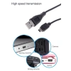 Dây cáp sạc USB mini Type A 0.8m - Lõi đồng không oxy, thích hợp cho đài mini, MP3, truyền dữ liệu, giá chỉ 17.000đ 3