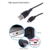Dây cáp sạc USB mini Type A 0.8m - Lõi đồng không oxy, thích hợp cho đài mini, MP3, truyền dữ liệu, giá chỉ 17.000đ 10