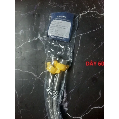 Dây cấp Sanwa chất lượng cao, dây cấy nước có tem trên dây - Giá chỉ 28.000₫ (Giá gốc 34.160₫)