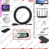 Dây Cáp USB Chuyển Đổi 5V sang 12V, Đầu 2.1x5.5mm, Hỗ Trợ Wifi Khi Mất Điện - Giá 18.600 VND 2