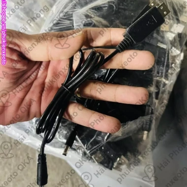 Dây Cáp USB Chuyển Đổi 5V sang 12V, Đầu 2.1x5.5mm, Hỗ Trợ Wifi Khi Mất Điện - Giá 18.600 VND 3