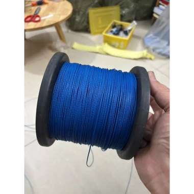 Dây Câu Camera Hắc Toàn Phong 1.1mm, Lực Kéo 100kg, Sọc Ngụy Trang – Bán Mét Giá 16k