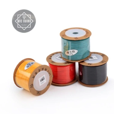 Dây chỉ dù 0.4mm 15m không co dãn, vòng hổ phách - Handmade, giá ưu đãi 22.500 2